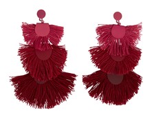 Pink Tassle Earrings €2.99