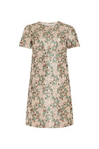 Gold & Green Dress
