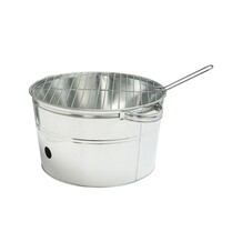 Round Metal BBQ