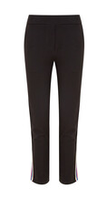 Black Trouser with Side Glitter Stripe