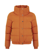 Orange Puffer Jacket