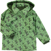 Green Cactus Rain Mac
