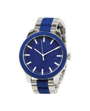 Blue & Silver Watch