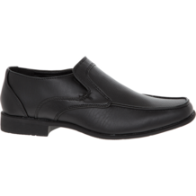 Black Perforated Loafers