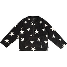 Black Patterned Fleece