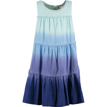 Blue Ombre Smock Dress