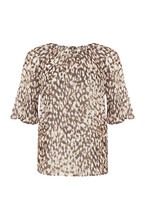 Leopard Print Blouse