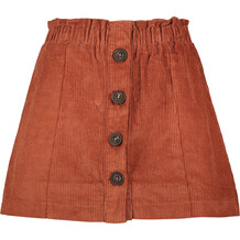 Rust Brown Corduroy Skirt