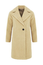 Beige Teddy Bear Coat