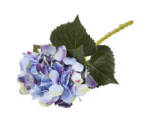 Faux Blue Flowers