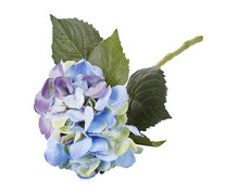 Faux Blue Flowers