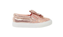 Baby Pink Glitter Bunny Trainer
