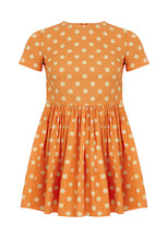 Orange Dot Dress