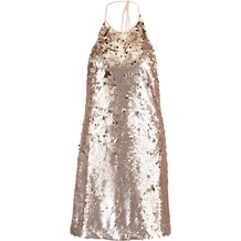 Gold Sequin Cami Mini Dress