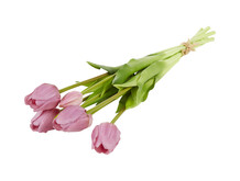 Faux Pink Flowers