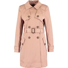 Dusty Pink Twill Trench Coat