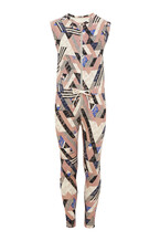 Geometric Print Jumpsuit