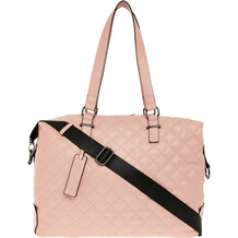 Pink Diamond Quilted Holdall