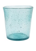 Aqua Bubbles Glass