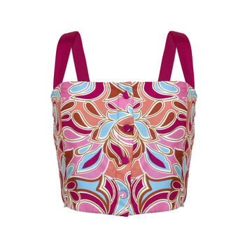 Pink Paisley Crop Top €3.99