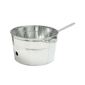 Round Metal BBQ