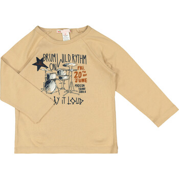 Beige Drum T- Shirt