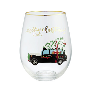 Merry Christmas Car Tumbler