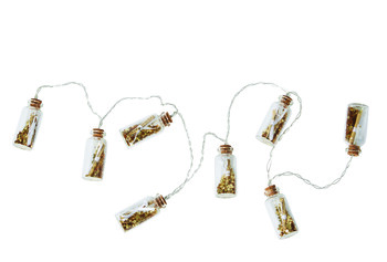 Glitter Bottle Fairy Lights