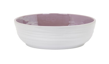 Purple & White Bowl
