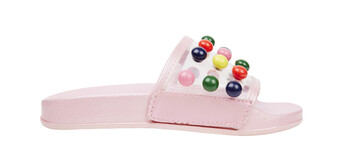 Pink Bobble Shoe