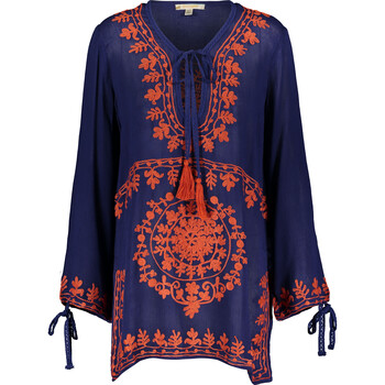 Naavy Embroidered Tassel Tunic