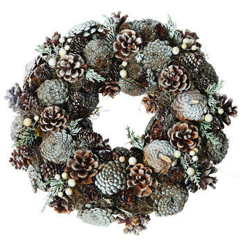 Pinecone Wreath