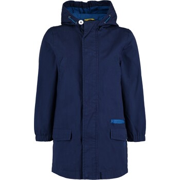 Navy Hooded Coat