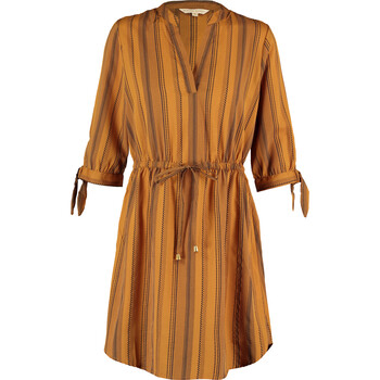 Mustard Striped Dress