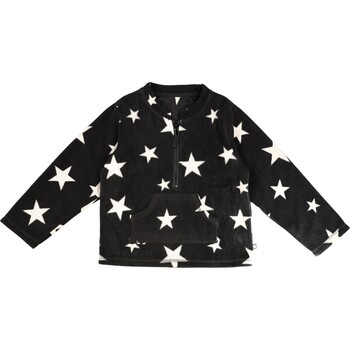 Black Patterned Fleece