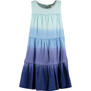 Blue Ombre Smock Dress