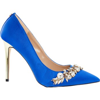Royal Blue Embellished Court Heels