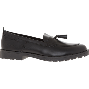 Black Leather Loafers