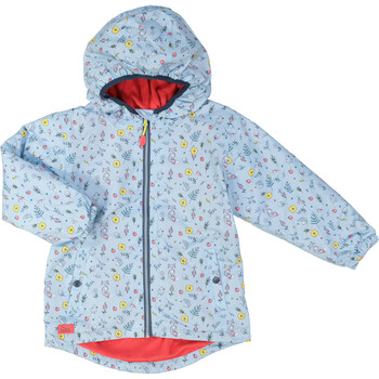 Pale Blue Floral Woodland Coat