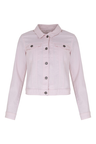 Pink Denim Jacket