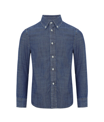 Blue Linen Shirt