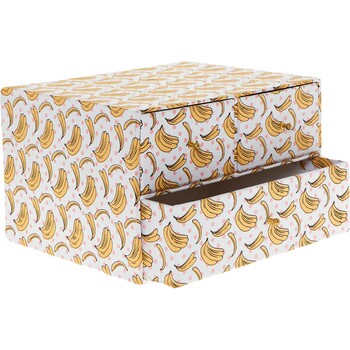 Pink Polka Dot Banana Drawers