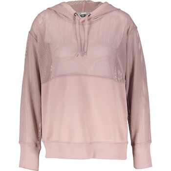 Pink Laser Cut Hooded Pullover