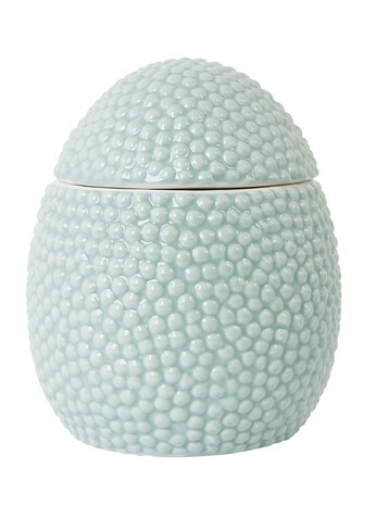 Green Bobbled China Egg