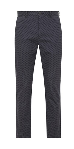 Navy Trouser With Print