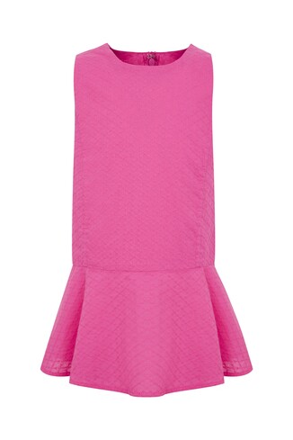 Pink Peplum Top