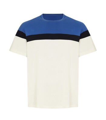 Blue and Black Cream Tee