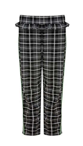 Black Tartan Trousers