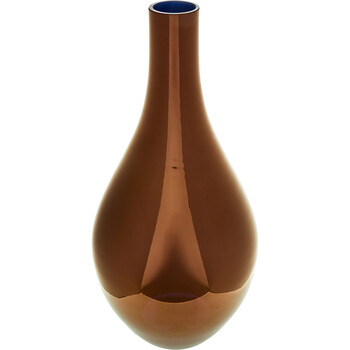 Copper Hand Blown Bottle Vase