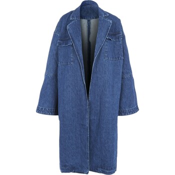 Blue Denim Long Coat